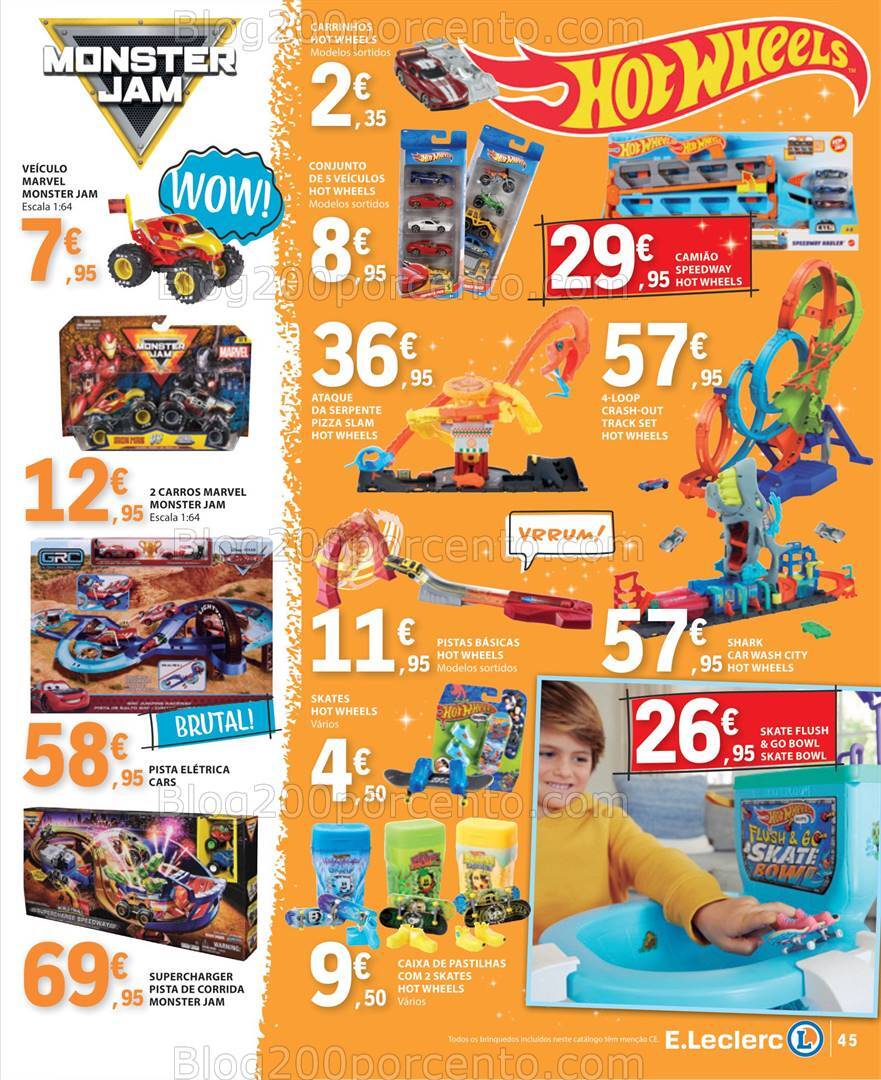 Antevisão Folheto E-LECLERC Brinquedos Natal - 12 novembro a 24 dezembro