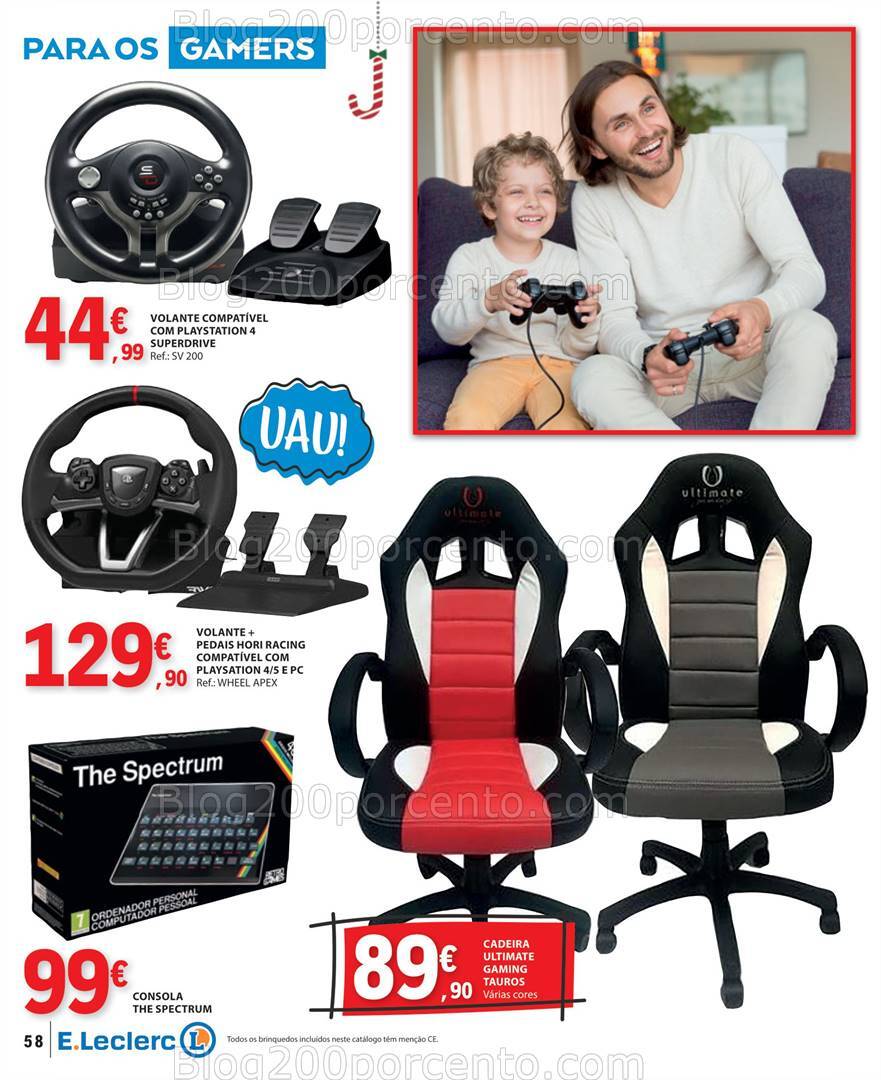 Antevisão Folheto E-LECLERC Brinquedos Natal - 12 novembro a 24 dezembro