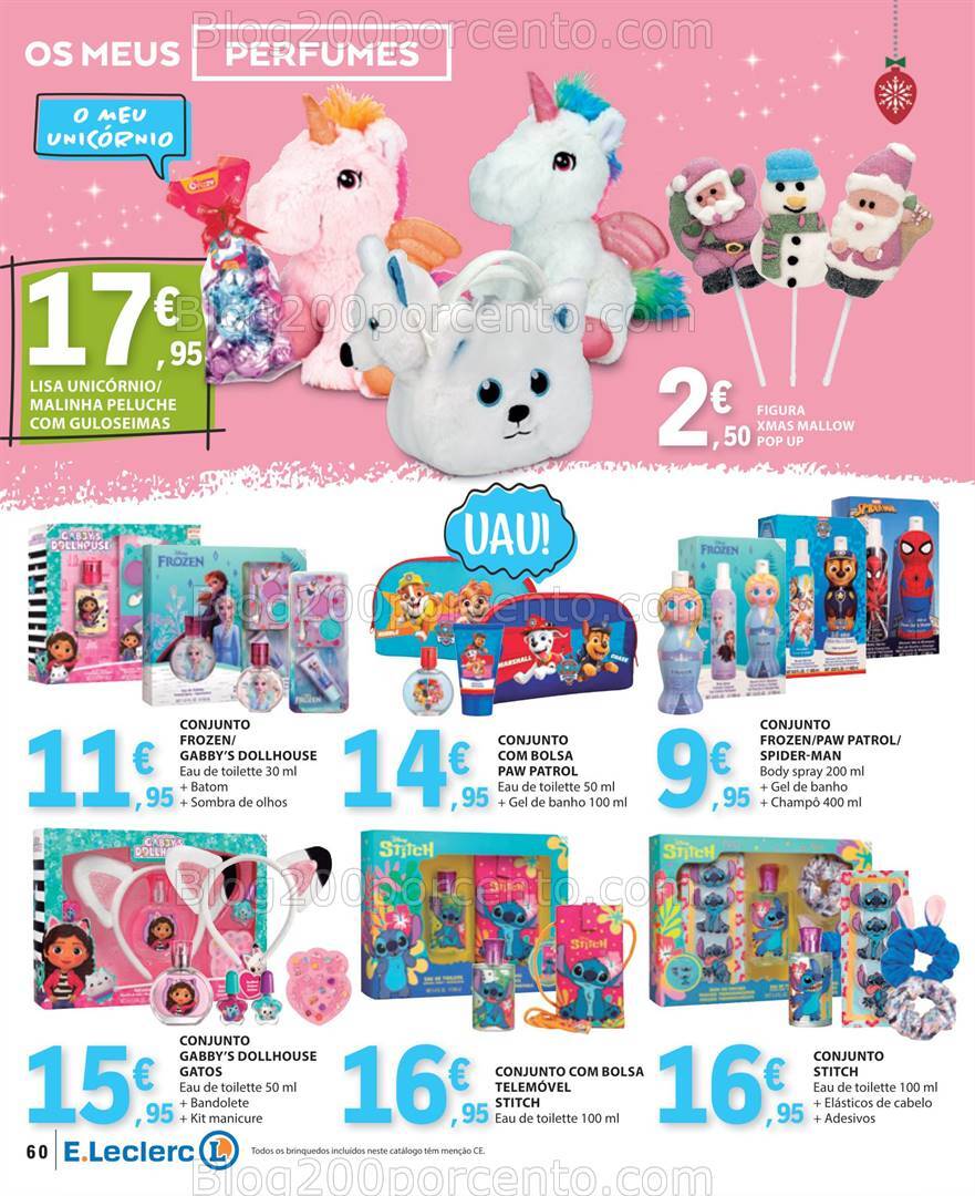Antevisão Folheto E-LECLERC Brinquedos Natal - 12 novembro a 24 dezembro