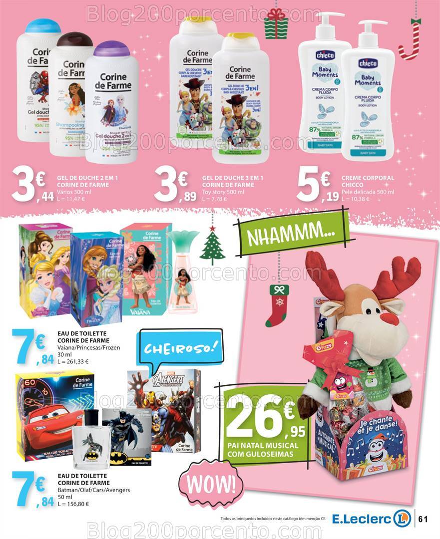 Antevisão Folheto E-LECLERC Brinquedos Natal - 12 novembro a 24 dezembro