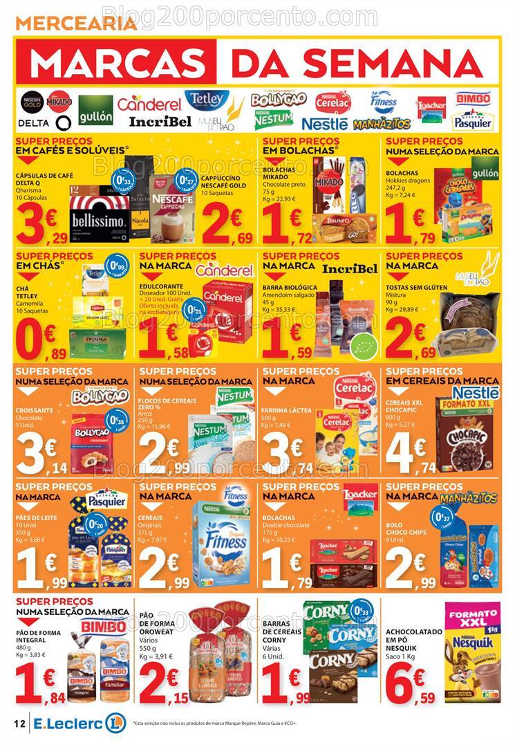 Antevisão Folheto E-LECLERC Promoções de 5 a 11 dezembro