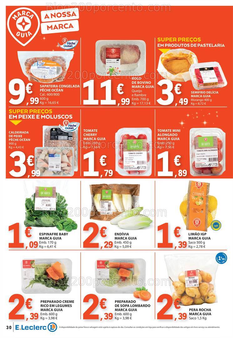 Antevisão Folheto E-LECLERC Promoções de 5 a 11 dezembro