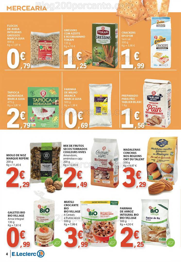 Antevisão Folheto E-LECLERC Especial Marca Guia Promoções de 1 a 30 setembro