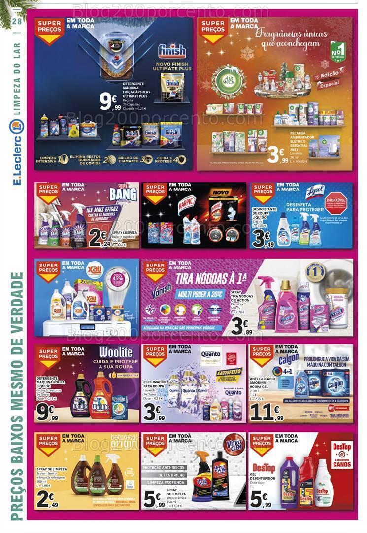 Antevisão Folheto E-LECLERC Natal e Ano Novo Promoções de 21 a 31 dezembro