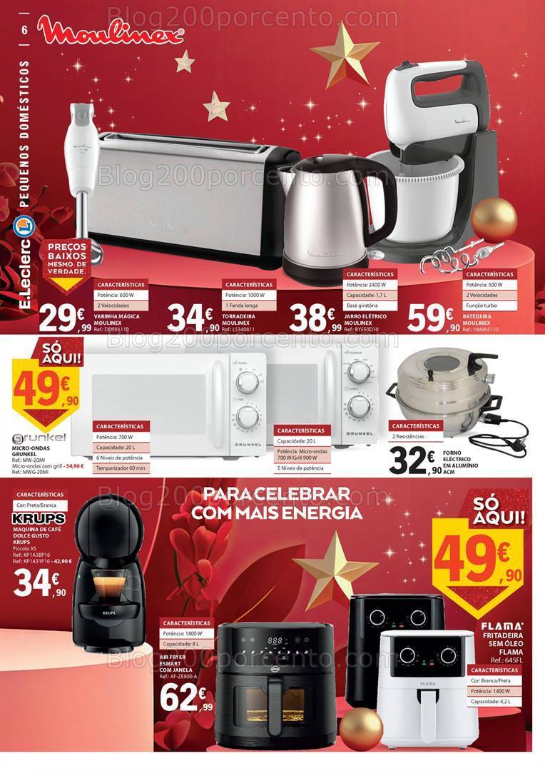 Antevisão Folheto E-LECLERC Tecnologia Natal Promoções de 28 novembro a 24 dezembro