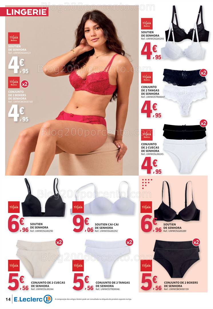 Antevisão Folheto E-LECLERC Especial Moda Primavera Verão Promoções de 13 a 25 maio all
