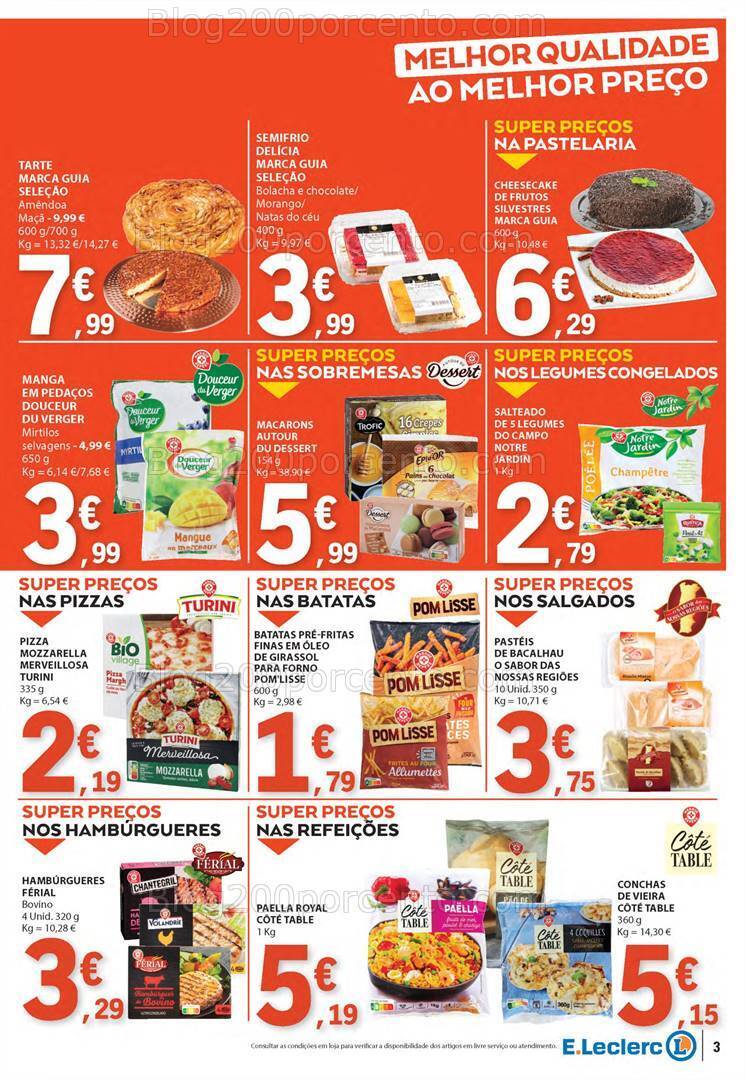 Antevisão Folheto E-LECLERC Promoções de 25 a 31 janeiro