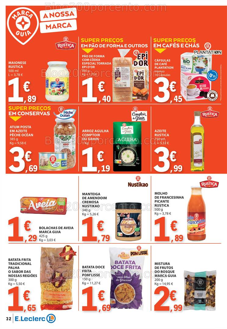 Antevisão Folheto E-LECLERC Promoções de 6 a 12 março