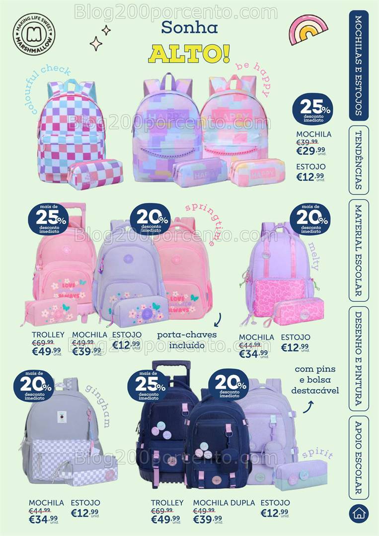 Antevisão Folheto NOTE Regresso às Aulas Promoções de 1 agosto a 23 setembro