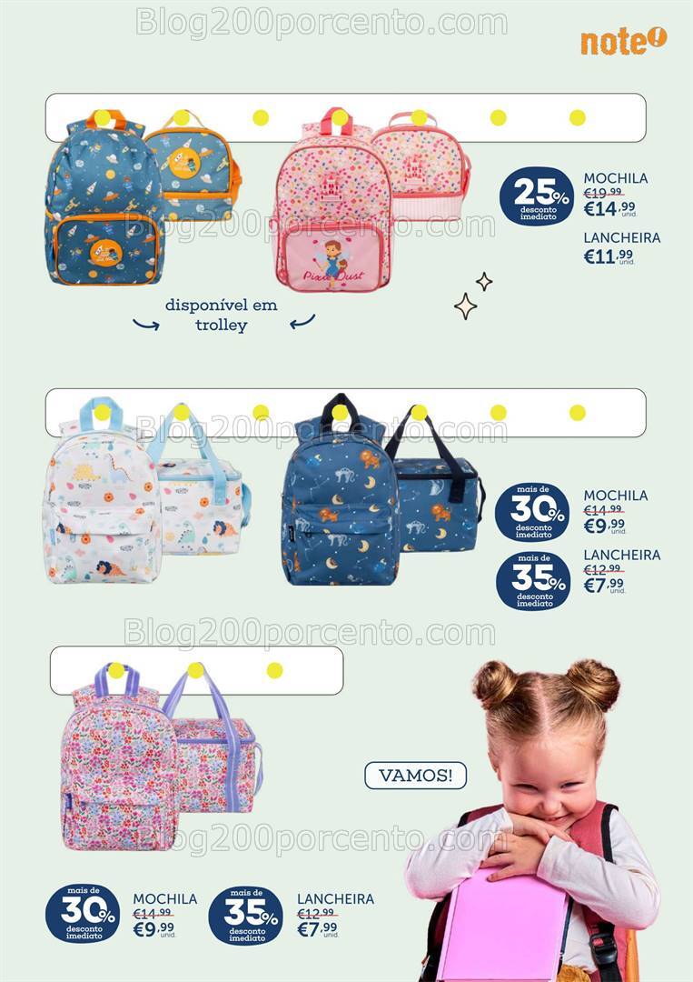 Antevisão Folheto NOTE Regresso às Aulas Promoções de 1 agosto a 23 setembro