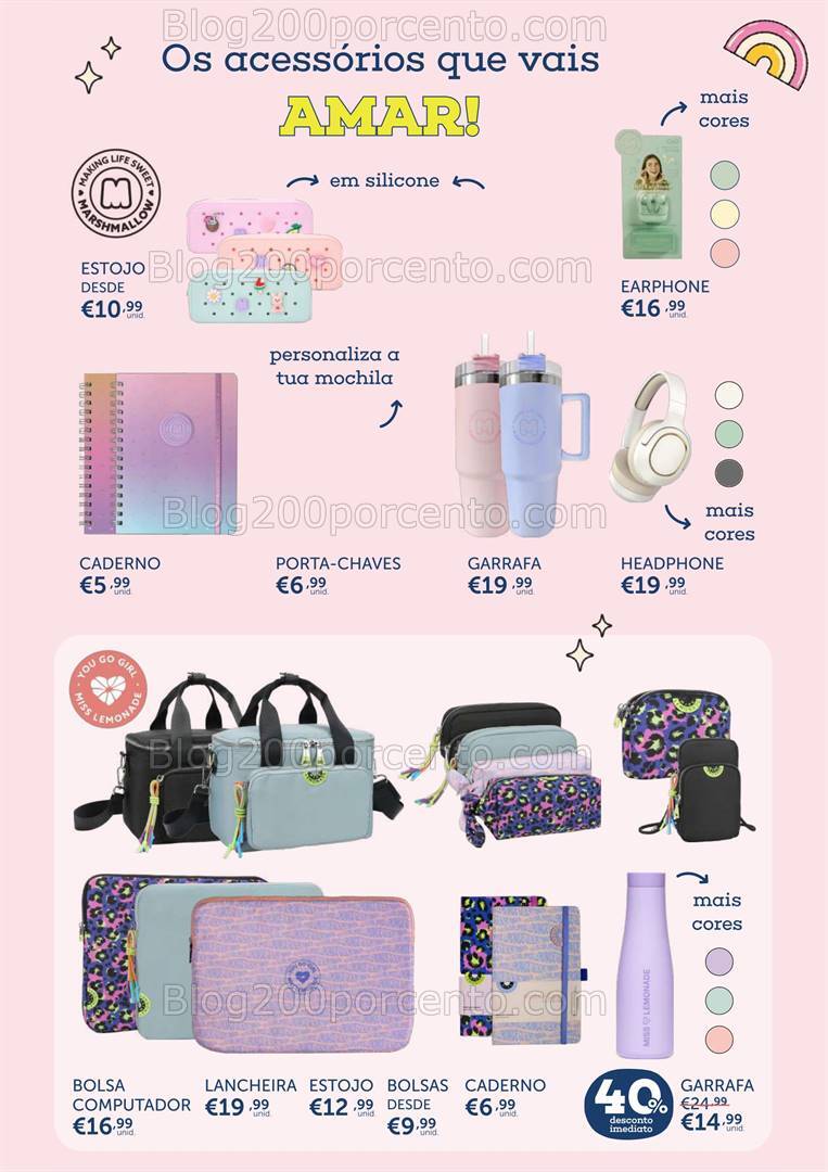 Antevisão Folheto NOTE Regresso às Aulas Promoções de 1 agosto a 23 setembro