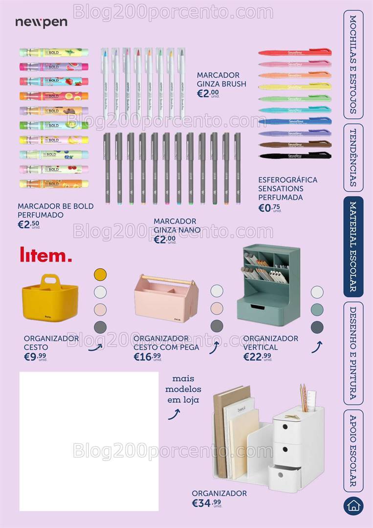 Antevisão Folheto NOTE Regresso às Aulas Promoções de 1 agosto a 23 setembro