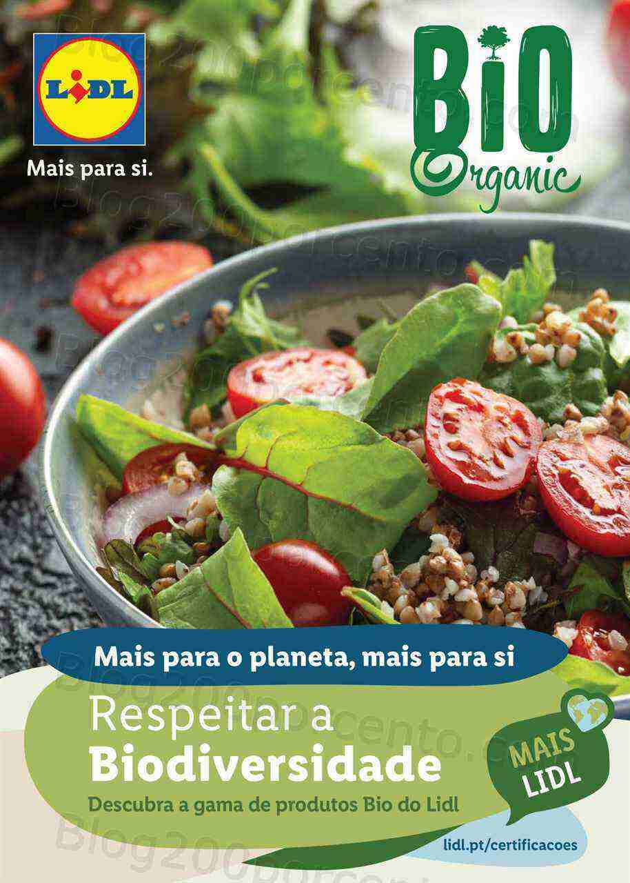 Antevisão Folheto LIDL Especial BIO Promoções de 30 março a 19 abril