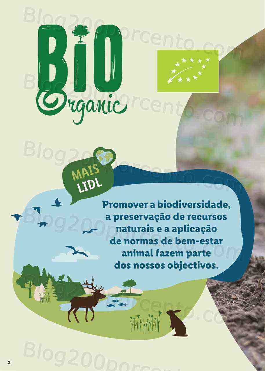 Antevisão Folheto LIDL Especial BIO Promoções de 30 março a 19 abril