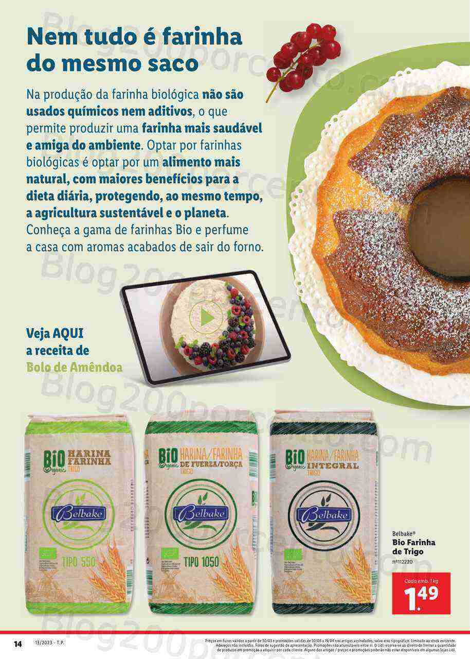Antevisão Folheto LIDL Especial BIO Promoções de 30 março a 19 abril