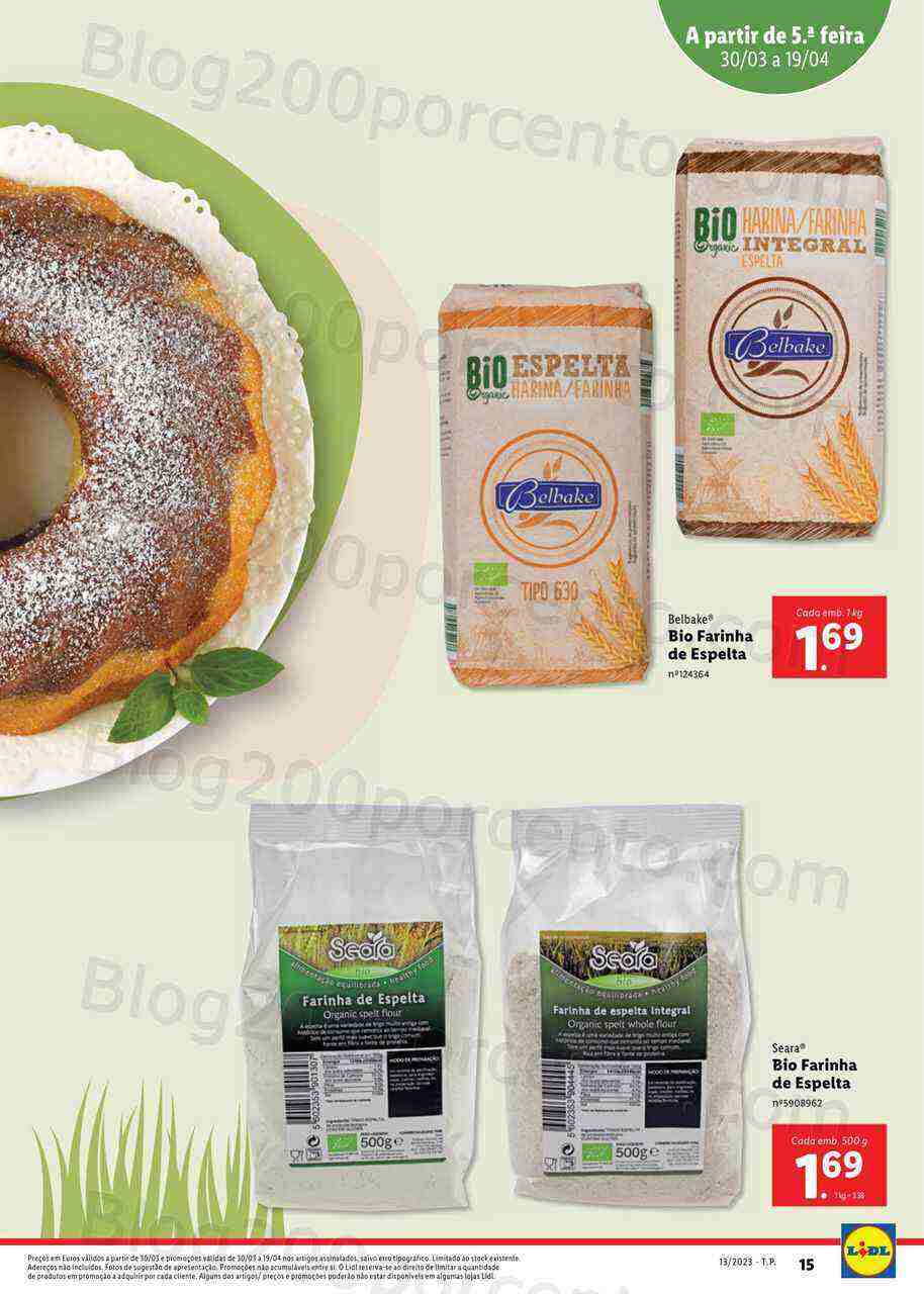 Antevisão Folheto LIDL Especial BIO Promoções de 30 março a 19 abril