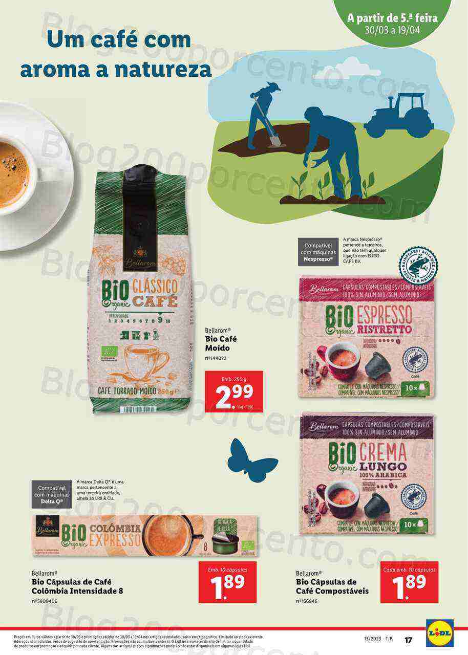 Antevisão Folheto LIDL Especial BIO Promoções de 30 março a 19 abril