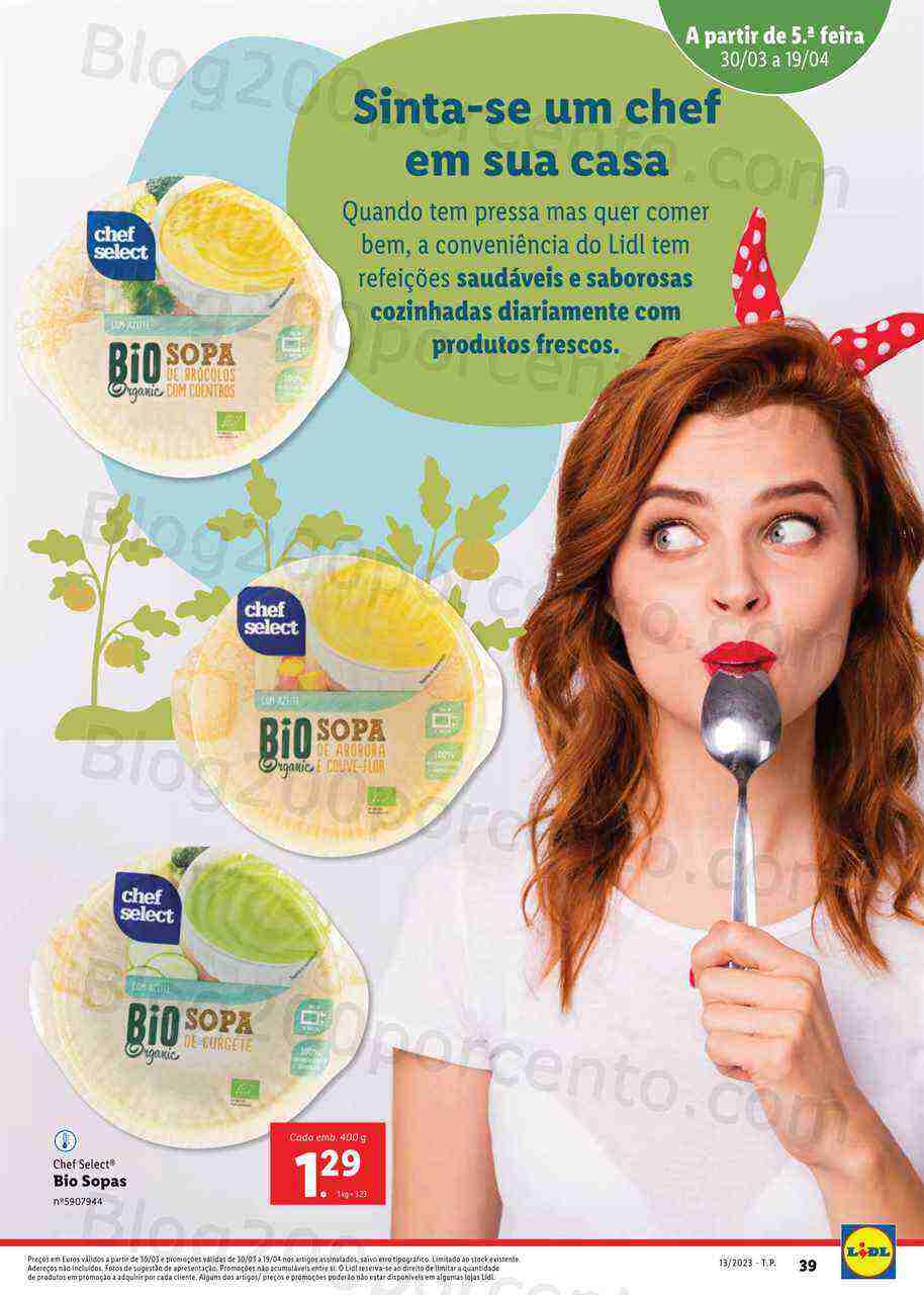 Antevisão Folheto LIDL Especial BIO Promoções de 30 março a 19 abril