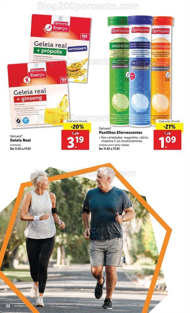 Antevisão Folheto LIDL Desporto e Vida Saudável Promoções de 4 a 17 janeiro