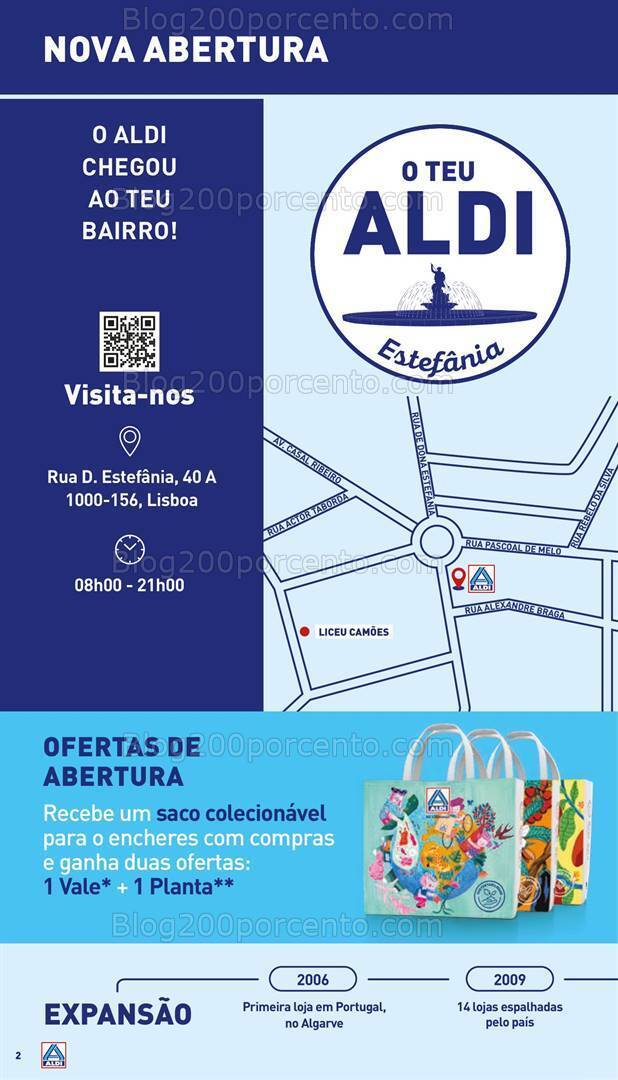 Antevisão Folheto ALDI Bazar Abertura Promoções de 22 a 28 maio