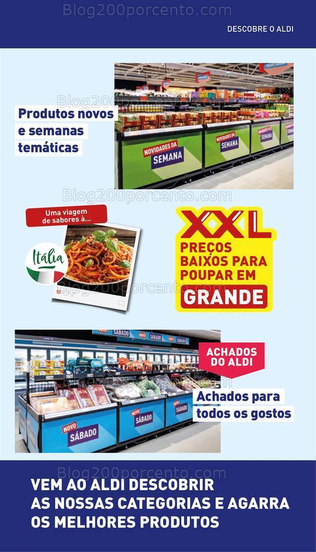 Antevisão Folheto ALDI Aberturas Promoções a partir de 22 maio