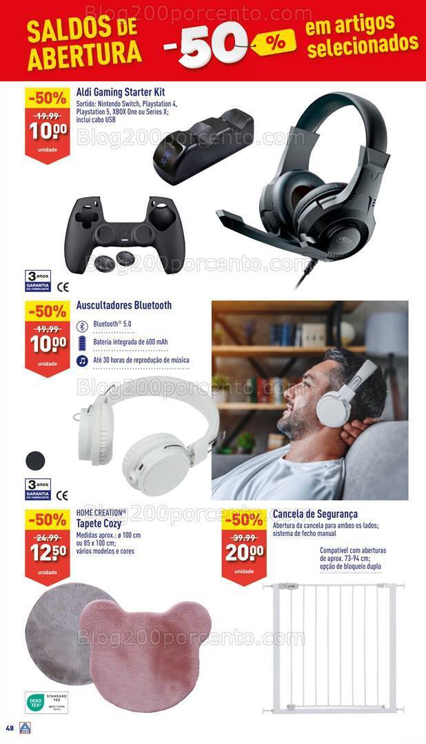 Antevisão Folheto ALDI Bazar Abertura Promoções de 22 a 28 maio