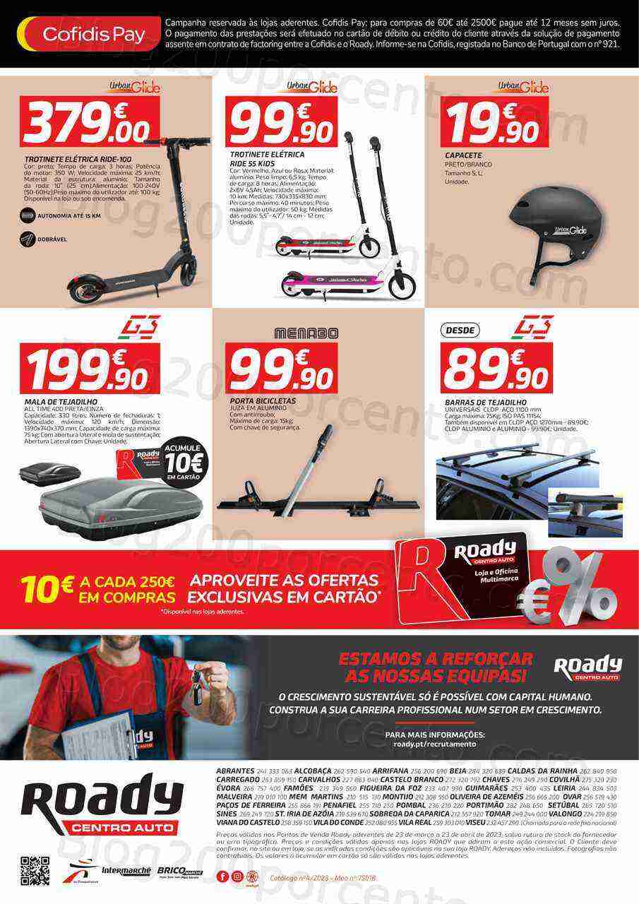 Antevisão Folheto ROADY Promoções de 23 março a 23 abril