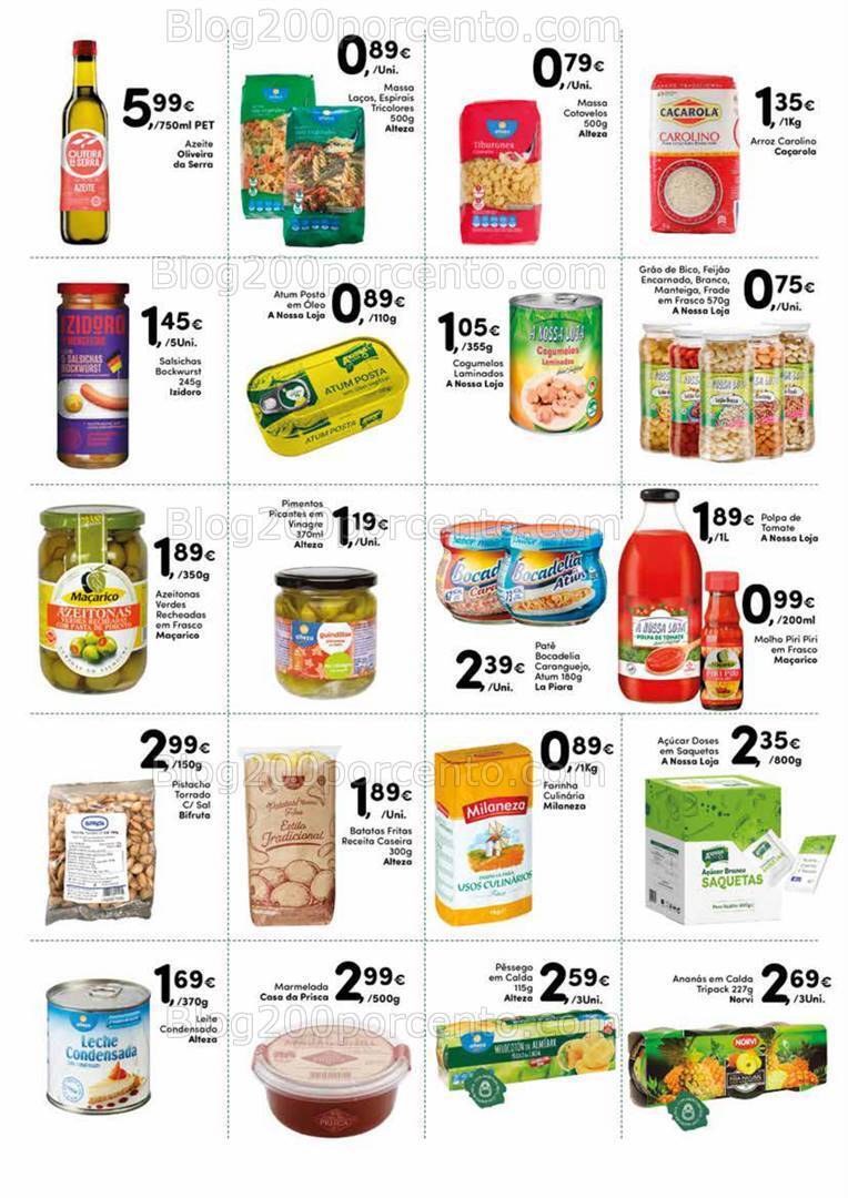 Antevisão Folheto A NOSSA LOJA Promoções de 6 a 21 julho