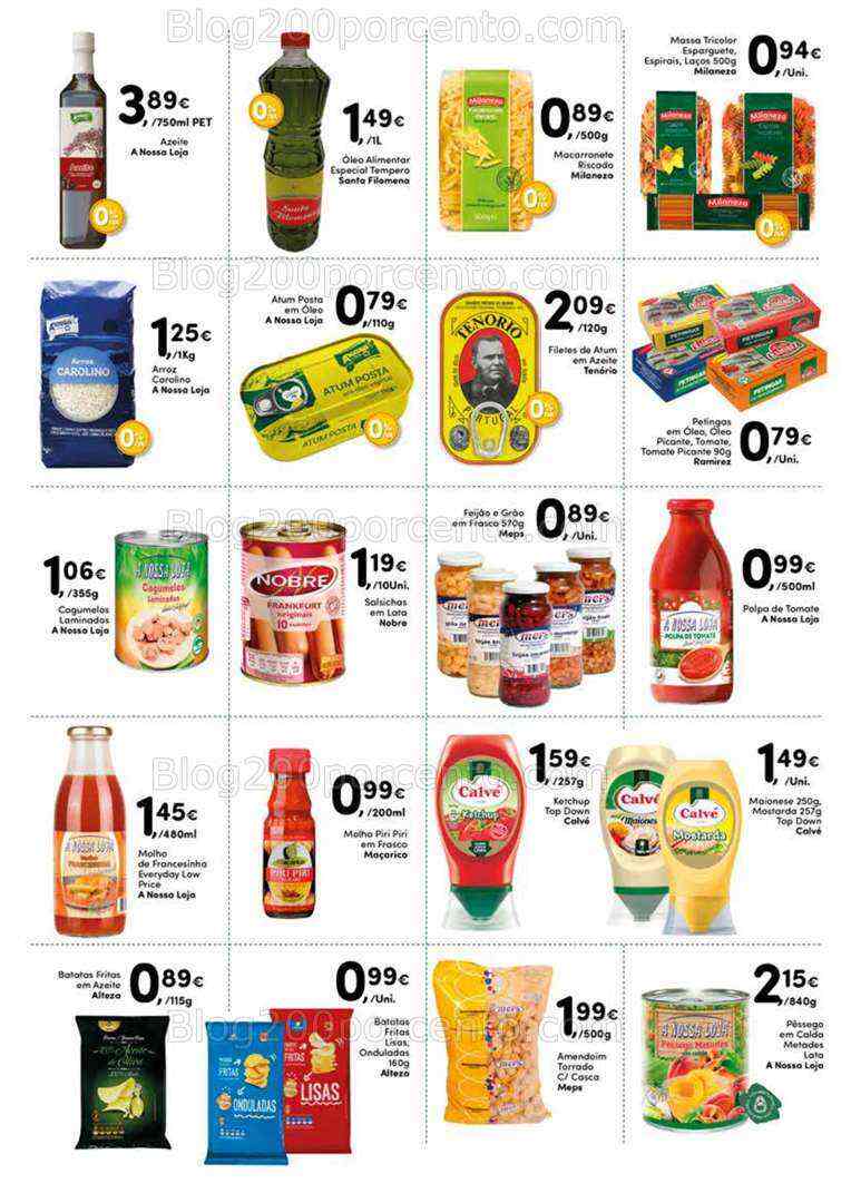 Antevisão Folheto A NOSSA LOJA Promoções de 8 a 23 julho