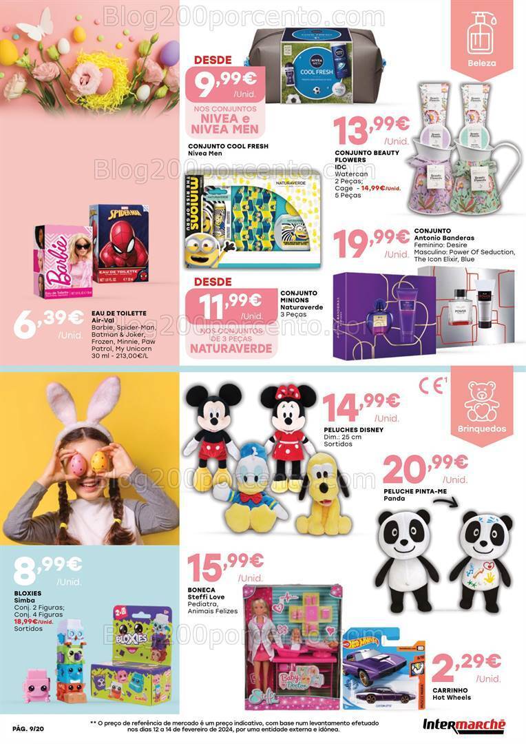 Antevisão Folheto INTERMARCHÉ Contact Páscoa Promoções de 14 março a 3 abril