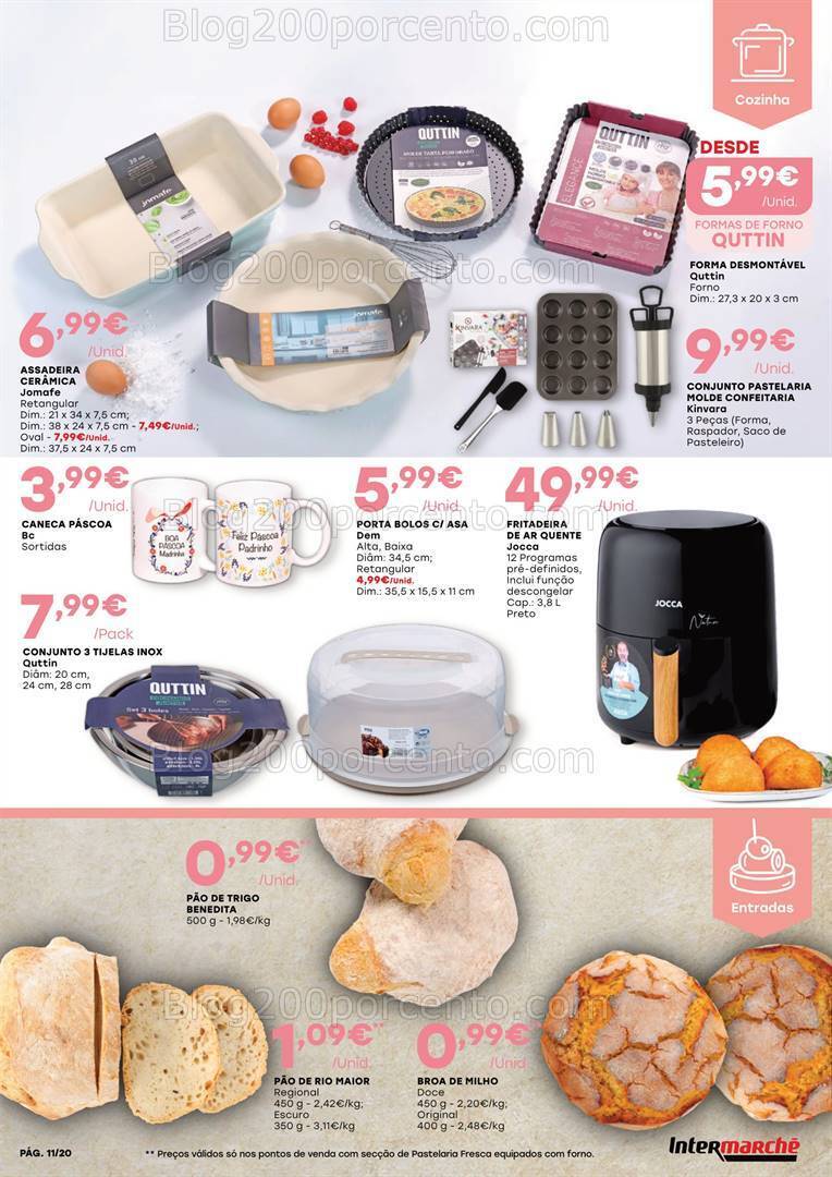 Antevisão Folheto INTERMARCHÉ Contact Páscoa Promoções de 14 março a 3 abril