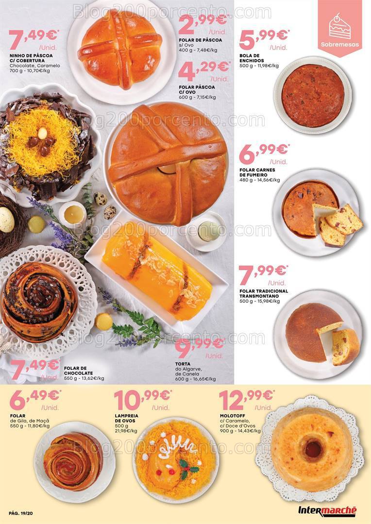 Antevisão Folheto INTERMARCHÉ Contact Páscoa Promoções de 14 março a 3 abril