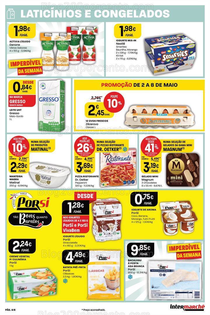 Antevisão Folheto INTERMARCHÉ Mini Promoções de 2 a 8 maio