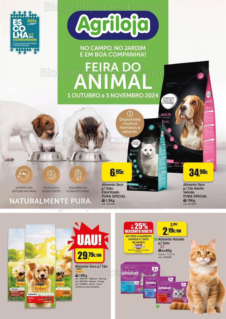 Antevisão Folheto AGRILOJA Promoções de 1 outubro a 3 novembro