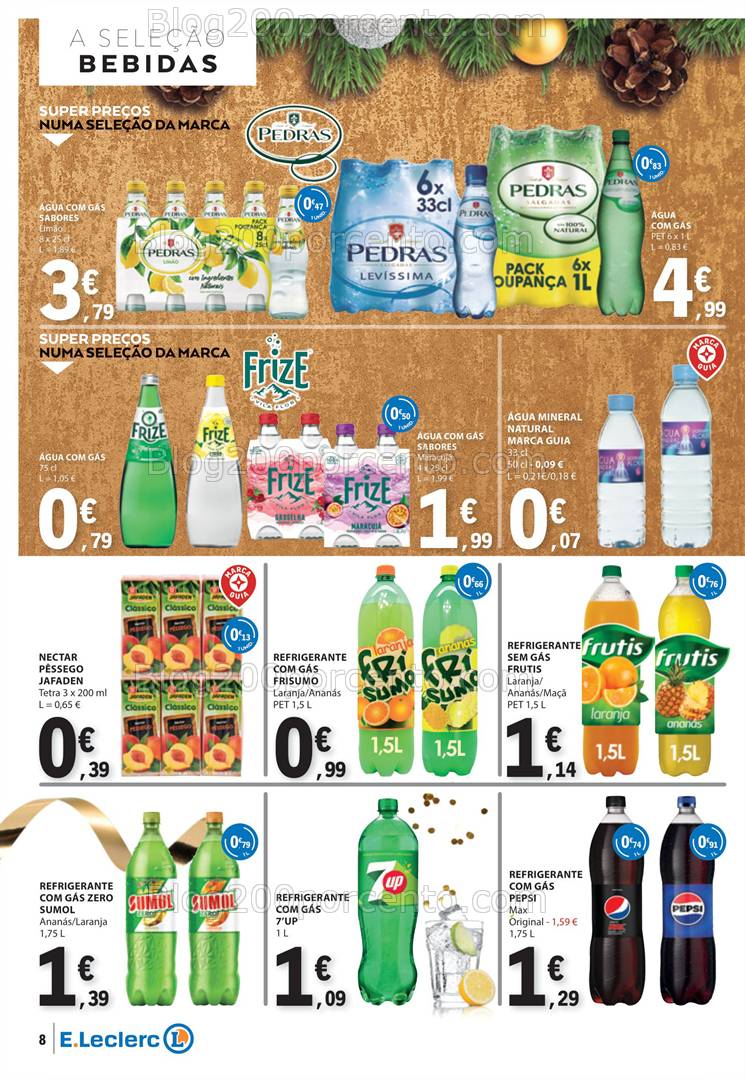 Antevisão Folheto E-LECLERC Especial Ano Novo Promoções de 26 a 31 dezembro