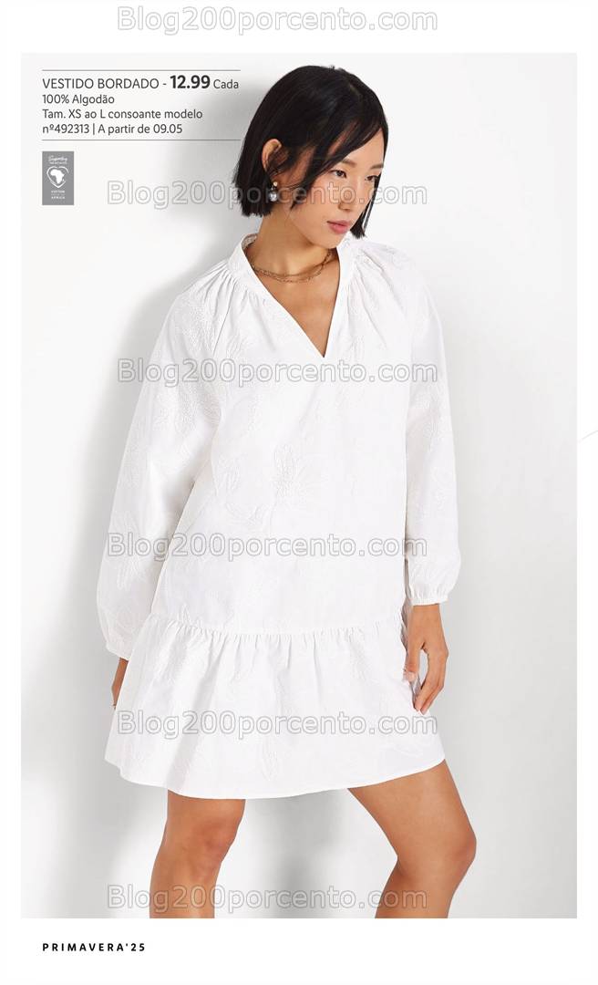 Antevisão Folheto LIDL Moda Primavera Promoções a partir de 6 março