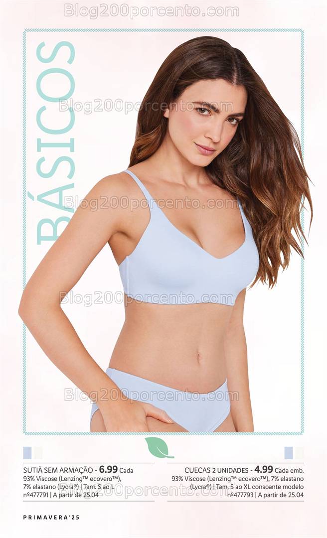 Antevisão Folheto LIDL Moda Primavera Promoções a partir de 6 março