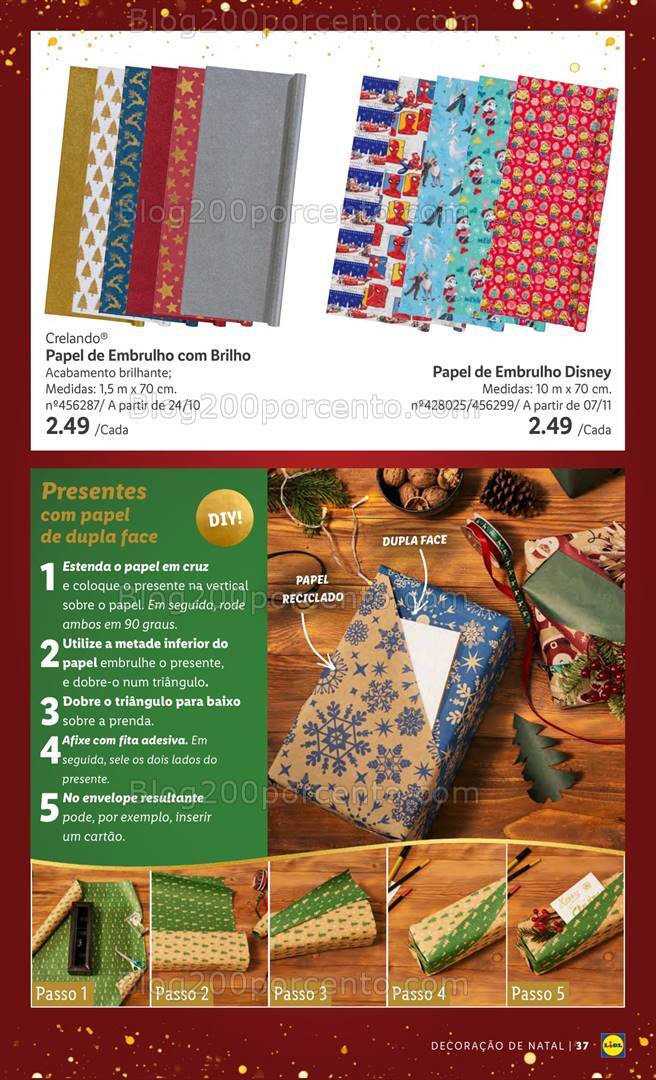 Antevisão Folheto LIDL Especial Decoração de Natal Promoções a partir de 24 outubro