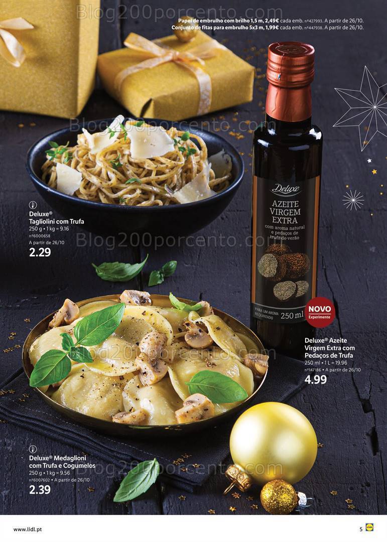 Antevisão Folheto LIDL Natal Promoções a partir de 2 novembro
