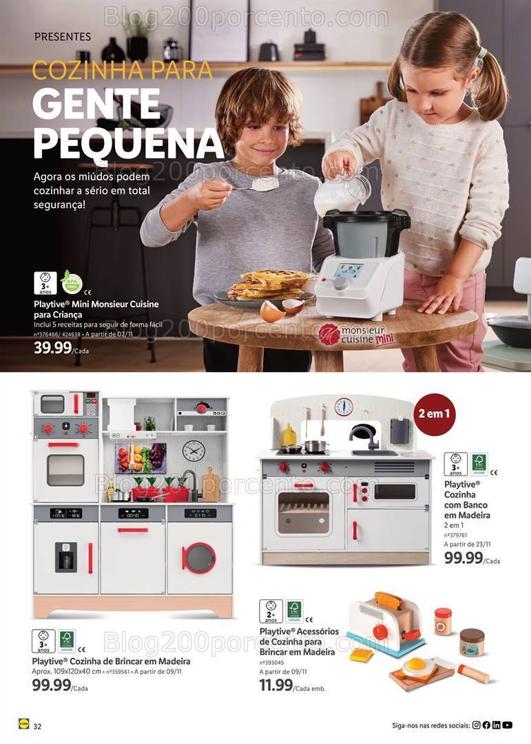 Antevisão Folheto LIDL Natal Promoções a partir de 2 novembro