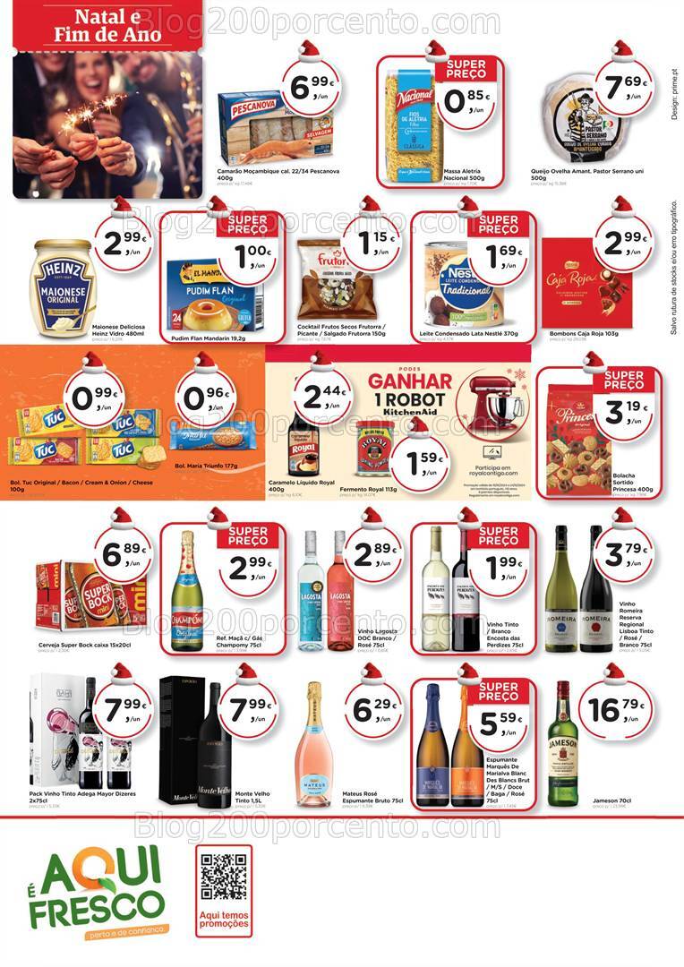 Antevisão Folheto AQUI É FRESCO Natal Promoções de 18 a 31 dezembro