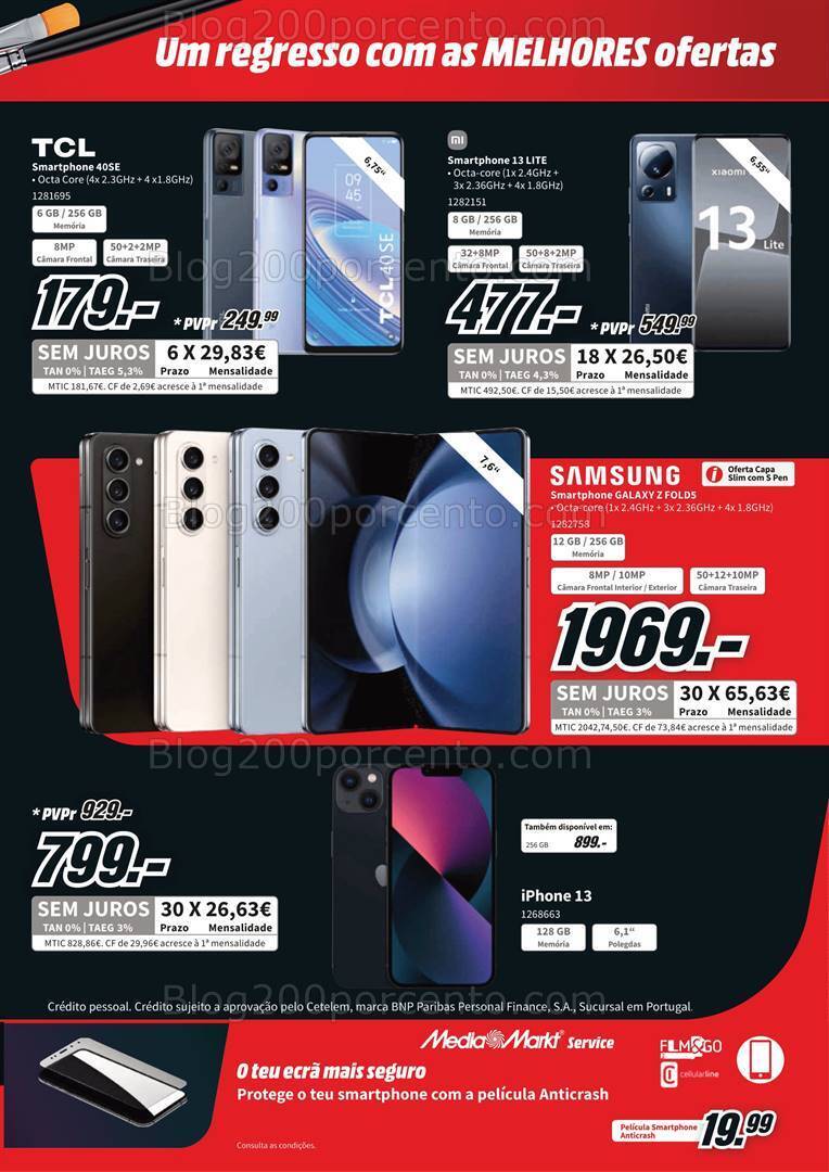 Antevisão Folheto MEDIA MARKT Black to School Promoções de 7 a 13 setembro