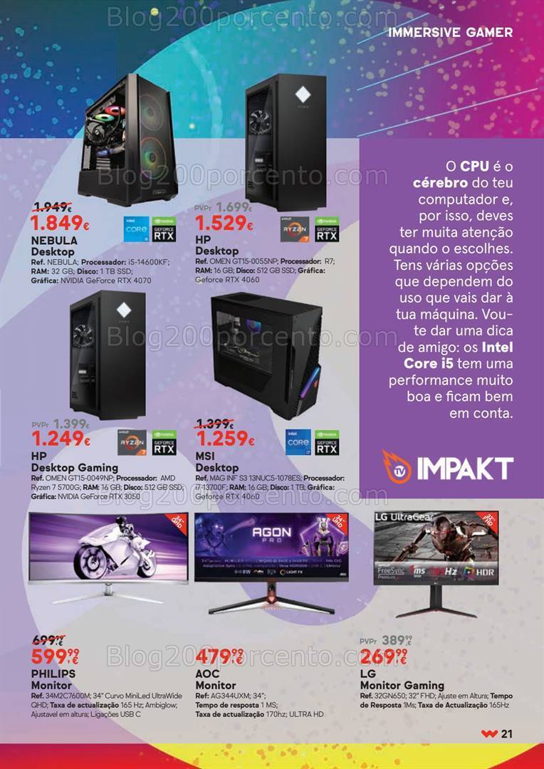 Antevisão Folheto WORTEN Gaming Promoções de 8 a 24 abril