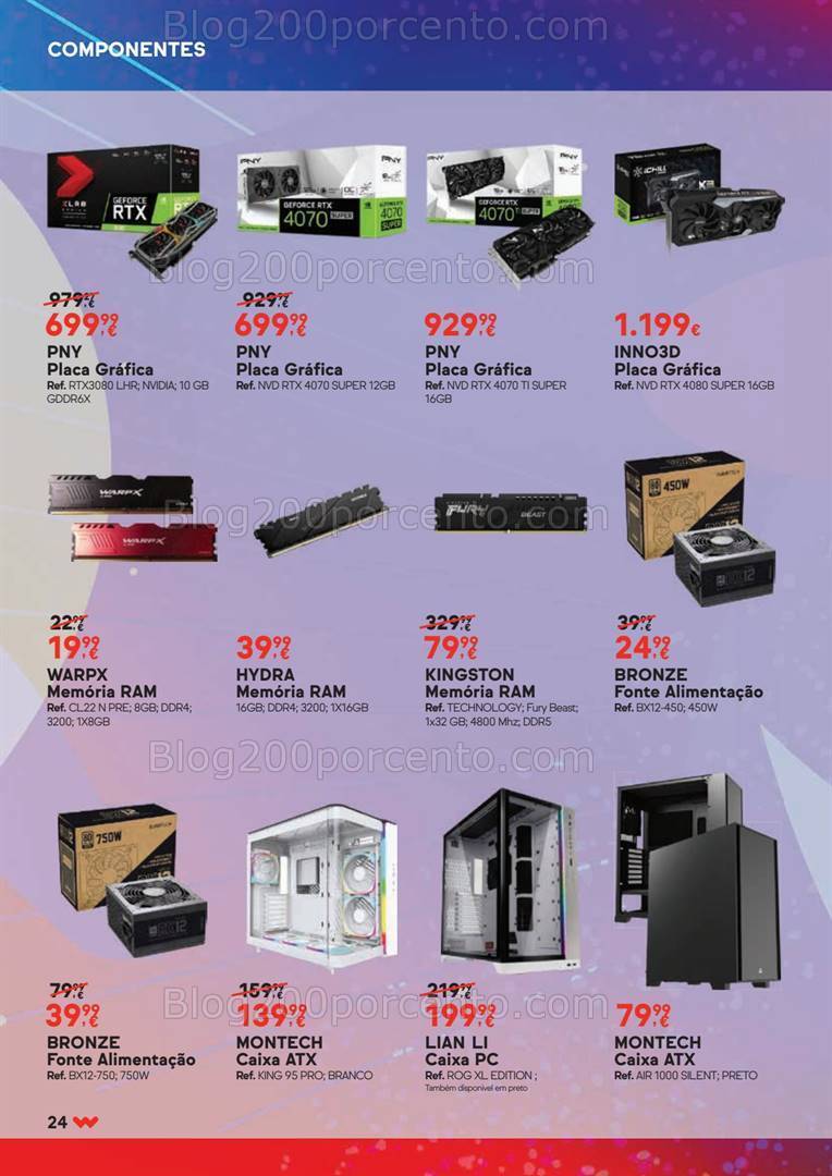 Antevisão Folheto WORTEN Gaming Promoções de 8 a 24 abril