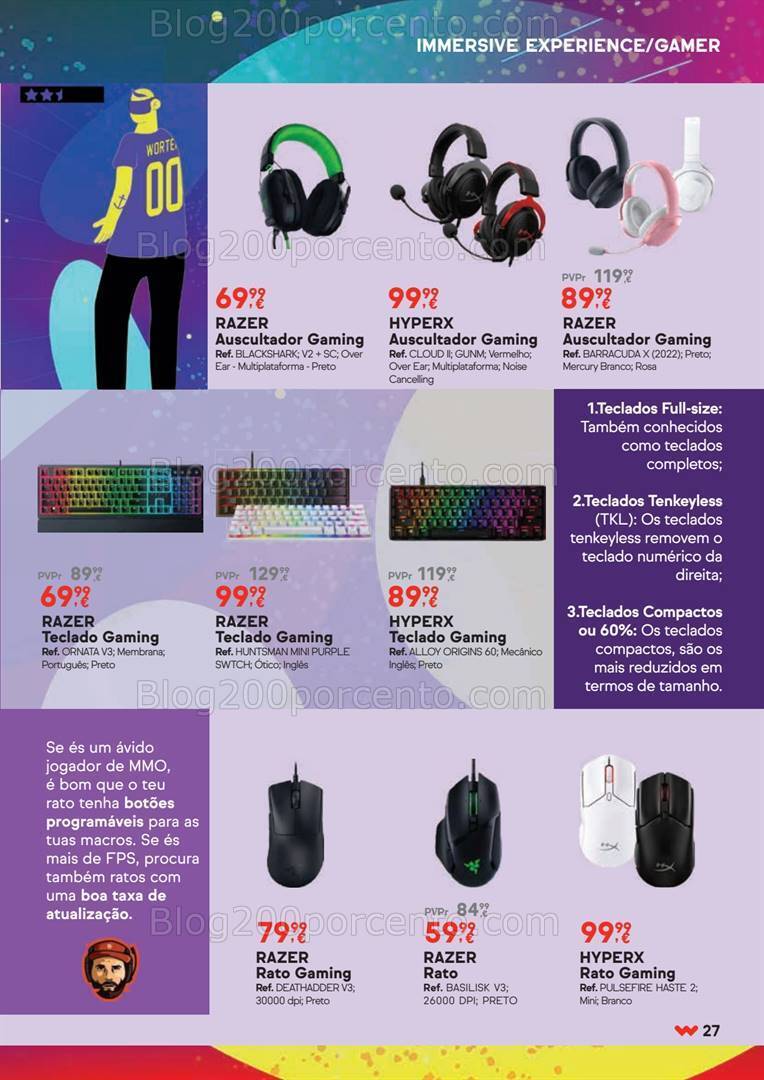 Antevisão Folheto WORTEN Gaming Promoções de 8 a 24 abril