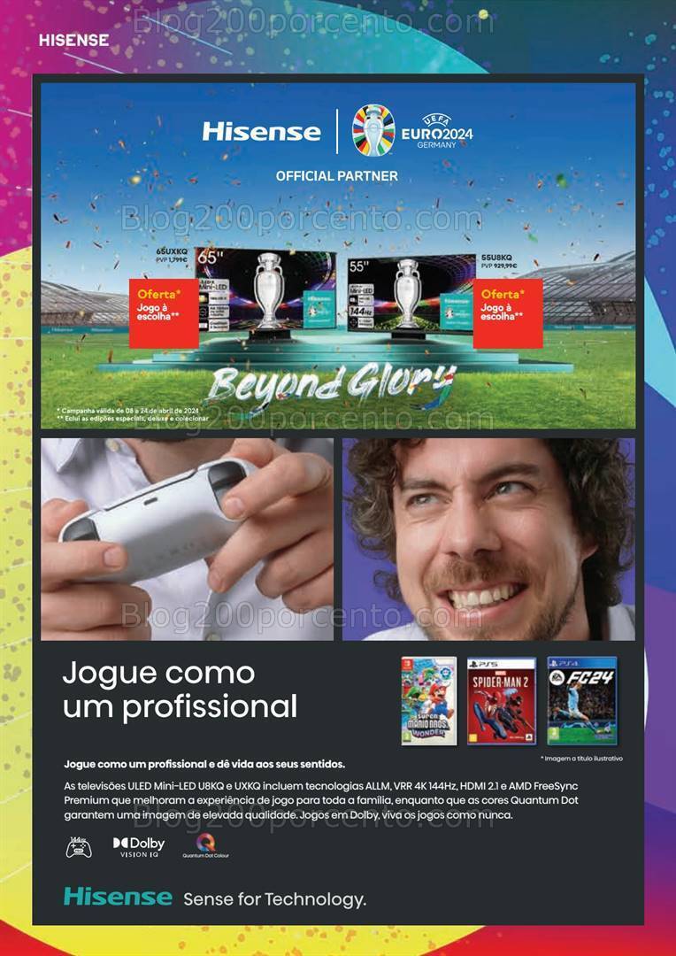 Antevisão Folheto WORTEN Gaming Promoções de 8 a 24 abril