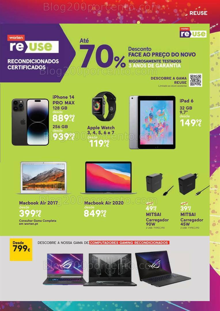 Antevisão Folheto WORTEN Gaming Promoções de 8 a 24 abril