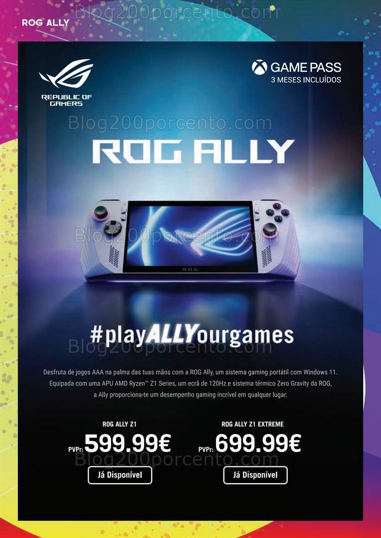 Antevisão Folheto WORTEN Gaming Promoções de 8 a 24 abril