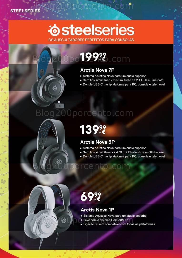 Antevisão Folheto WORTEN Gaming Promoções de 8 a 24 abril