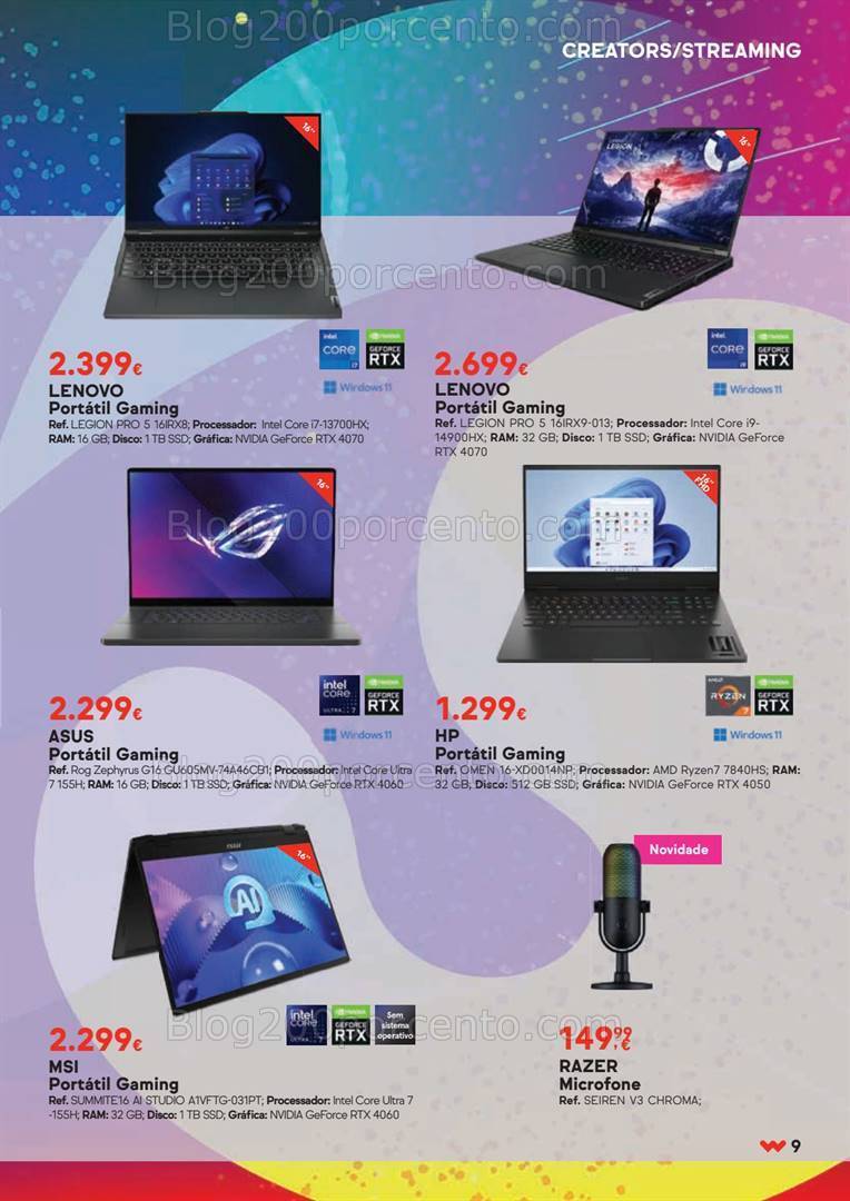 Antevisão Folheto WORTEN Gaming Promoções de 8 a 24 abril